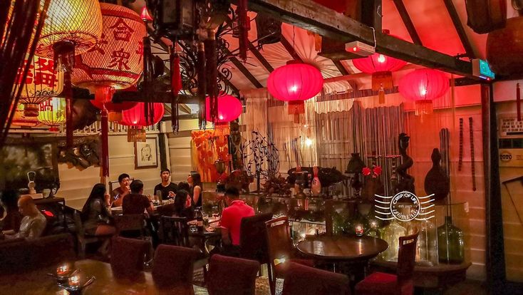 The Junk Cafe @ Wayang Street, Kuching, Sarawak | Sarawak, Kuching, Ceiling  lights
